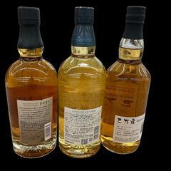 SG00001 新品未使用 SUNTORY サントリー ウイスキー 巳乃霞/知多/富士 シングルグレーン 3点まとめ売り [1000027782568]の画像