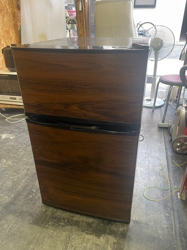 【中古】¥8,000 TOHOTAIYO 2ドア冷蔵庫　90リットル【I I076】