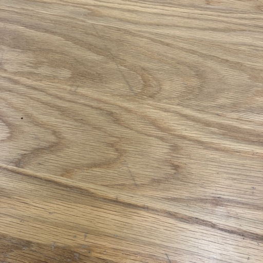 無印良品　ワークデスク　引き出し付き キズ、ハガレ有り　無垢材　【トレファク　川越店】