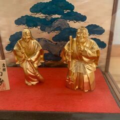 高砂飾り 日本人形 と打ち出の小槌の画像