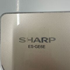 【ジャングルジャングル滋賀草津店】ジモティ来店特価!!　洗濯機　シャープ　ES-GE6E　2021　　J-250960の画像