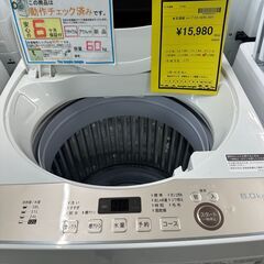 【ジャングルジャングル滋賀草津店】ジモティ来店特価!!　洗濯機　シャープ　ES-GE6E　2021　　J-250960の画像