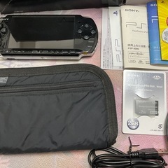 PSP 3000 バリューパック PIANO BLACK おまけ付きの画像