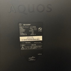 液晶テレビの画像