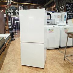 【愛品館 市原店】AQUA　2022年製　168L　2ドア冷蔵庫　AQR-17M（W)　【愛市IR018217-002】の画像