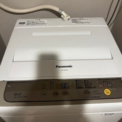 パナソニック洗濯機7kgの画像