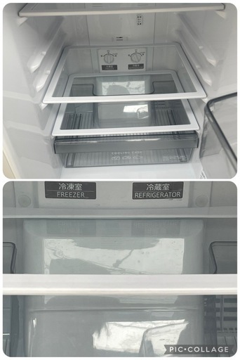 【中古】¥14,800ミツビシ 2ドア冷蔵庫　MR-P15EF-KW【I I079】