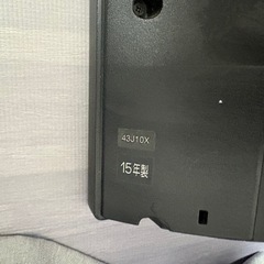 TOSHIBA REGZA 43インチ　ジャンクの画像