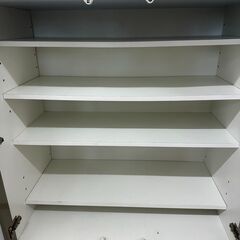 【ジャングルジャングル滋賀草津店】ジモティ来店特価!!　キッチンカウンター　ｵﾌﾎﾜｲﾄ　J-250965の画像