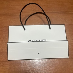 CHANEL　シャネル ショップ袋　紙袋　ショッパーの画像