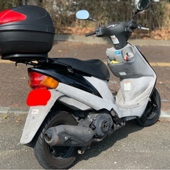 送料無料も 規制前　スズキ アドレスV125G k7リミテッド タイヤ新品 フォークOH済 2種スクーターpcx Uberなどにの画像