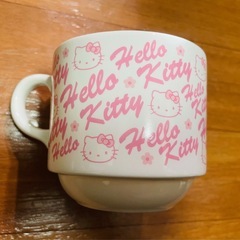 サンリオ ハローキティ マグカップ ピンクHello Kitty SANRIOの画像