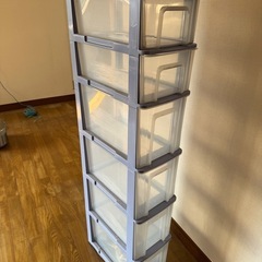 収納ボックス(プラスチック製)の画像
