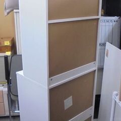 食器棚 幅60 奥行40 高さ181㎝ ホワイト 白 上下セパレート キッチン収納 キャビネット 札幌市 白石区 東札幌の画像