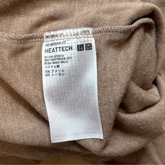 UNIQLO ヒートテックフリースタートルネックTの画像