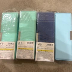 スクール筆箱4点の画像