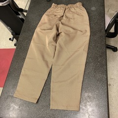 K2509-114 FREAK`S STORE ワークパンツ ワンタック 千鳥柄 ブラウン サイズ:S 中古美品の画像