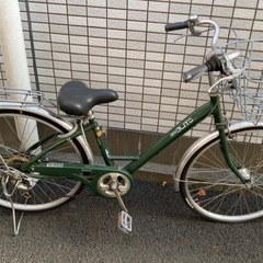 自転車 air ALITO アルミファミリー 26インチの画像