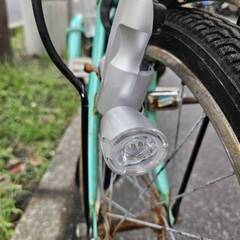 リサイクルショップどりーむ荒田店　No481　３輪自転車　前輪20インチ／後輪16インチ　水色　エコチャリNo22173Uの画像