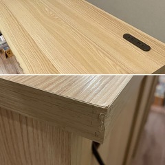 【配達可】キャビネット 幅120cm 2口コンセント付き キャスター付き チェスト 格子状 引き戸収納 引出し収納 木製 北欧の画像