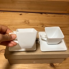 デミタス コーヒーカップ ２セットの画像