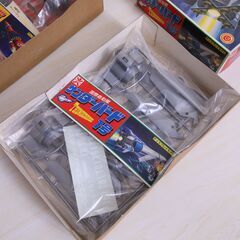 新品未組立 当時物 サンダーバード1号 ＆ 3号 プラモデル 2点セットの画像