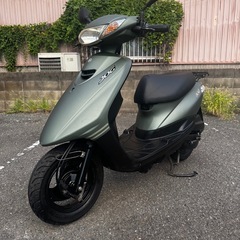 ヤマハ　ジョグFI SA55J グリーン　実働　動画あり　大阪の画像