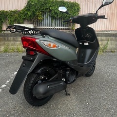 ヤマハ　ジョグFI SA55J グリーン　実働　動画あり　大阪の画像