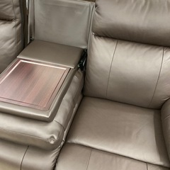 3人用電動ソファーの画像