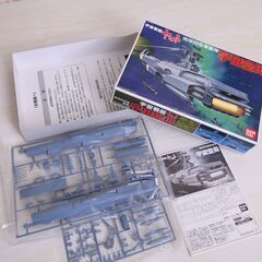 新品・未組立 宇宙戦艦ヤマト 地球防衛軍艦隊 宇宙空母 ＆ ゆうなぎ バンダイの画像