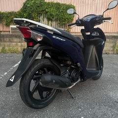 ホンダ　Dio110 JF58 紺色　実働　通勤　通学　動画あり　大阪の画像