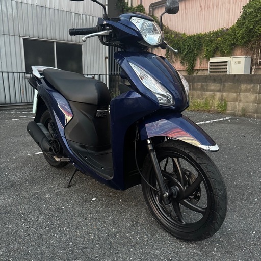ホンダ　Dio110 JF58 紺色　実働　通勤　通学　動画あり　大阪
