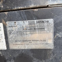 HITACHI ZAXIS 75USKピカピカの重機 早めに売りたい‼️の画像