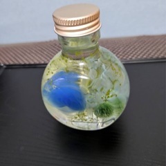 可愛いお花のポットの飾り物の画像