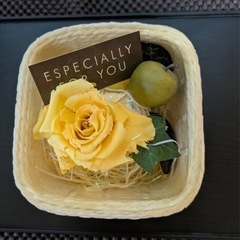 可愛いお花のポットの飾り物の画像