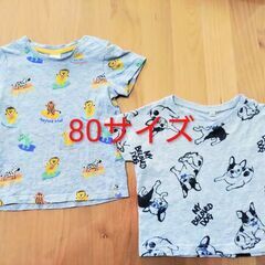 夏物半袖 男の子 まとめ売り　大体90サイズ相当の画像