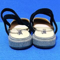 【未使用級 / COULEUR VARIE】フラットシューズ 3E 22.5cm ①の画像