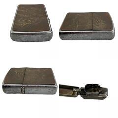 170590 現状品 ZIPPO ジッポ Rk3 龍 2005年 ★動作未確認★ シルバー　ブロンズ [1000023022590]の画像