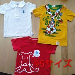 夏物半袖 男の子 まとめ売り　大体90サイズ相当の画像
