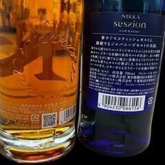 SG00001 現状品 Asahi アサヒ ニッカ　セッション　奏楽　700ml  43% ニッカ　フロンティア　500ml 48% 2点まとめ売り [1000027782674]の画像