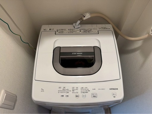 【お引き取り確定】洗濯機 5kg  日立 NW-50J