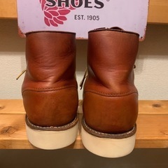 RED WING レッドウィング　ソール交換済み プレーントゥ 8Dの画像