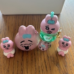 おぱんちゅうさぎ  ぬいぐるみとキーホルダーの画像