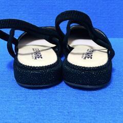 【未使用級 / COULEUR VARIE】フラットシューズ 3E 22.5cm ②の画像