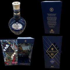 SG00001 現状品 AXAS アクサス ROYAL SALUTE 21年　スコッチウイスキー　700ml 40度 [1000027782681]の画像