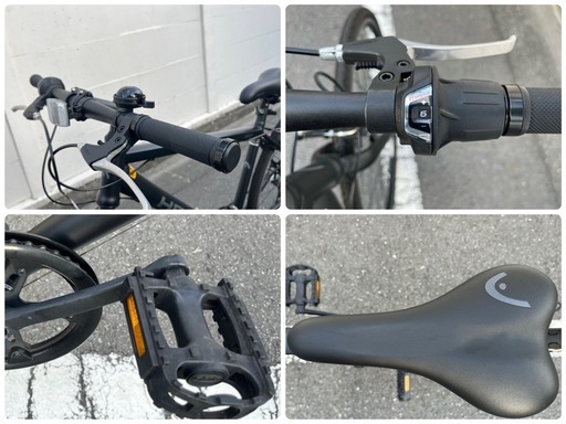 【美品 クロスバイク】HEAD RAY（レイ） 2023年度モデル 700C型 6段変速　クロス