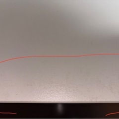 サンワサプライ サンワダイレクト ホワイトデスク 100-DESKF007   1800×600×700の画像