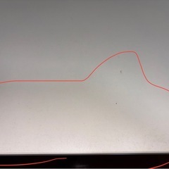 サンワサプライ サンワダイレクト ホワイトデスク 100-DESKF007   1800×600×700の画像