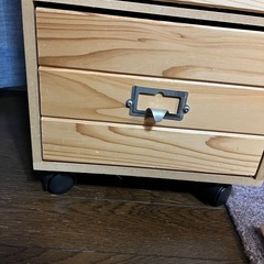 収納棚  木製の画像
