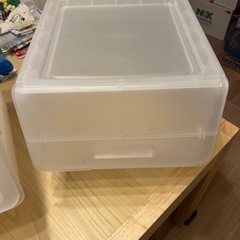 サンカ フロック froq 重ねて使える蓋付き衣装ケースの画像